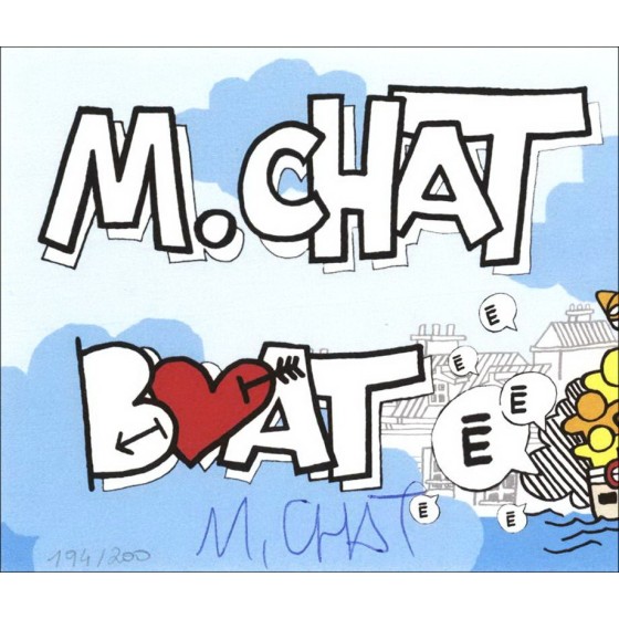 Buy M.Chat screen print - Boat Chat