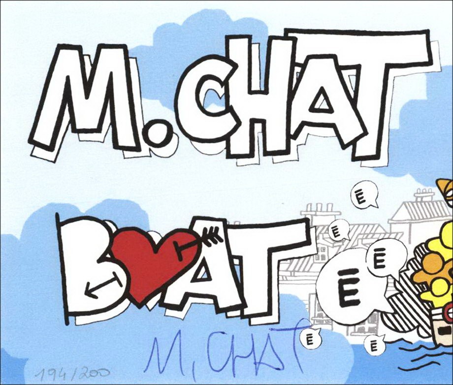 Compra serigrafato M.Chat - Gatto per barca