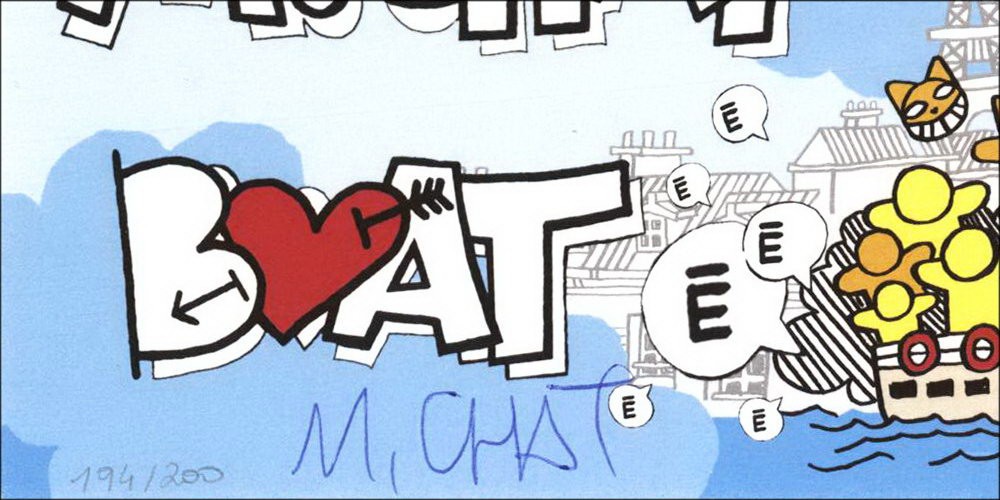 Compra serigrafato M.Chat - Gatto per barca