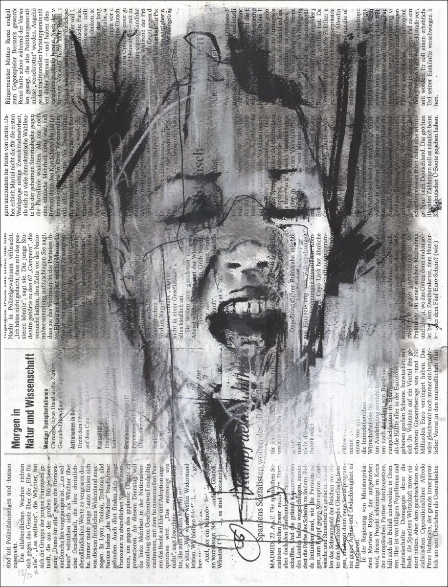 DENNING Guy Purchase Original screen print enhanced - Editions Die markte
