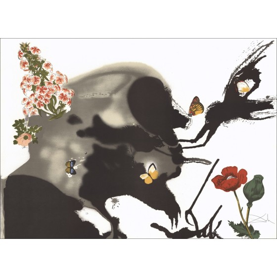 Jahreszeiten kaufen, Sommer eine Lithographie von Salvador Dali