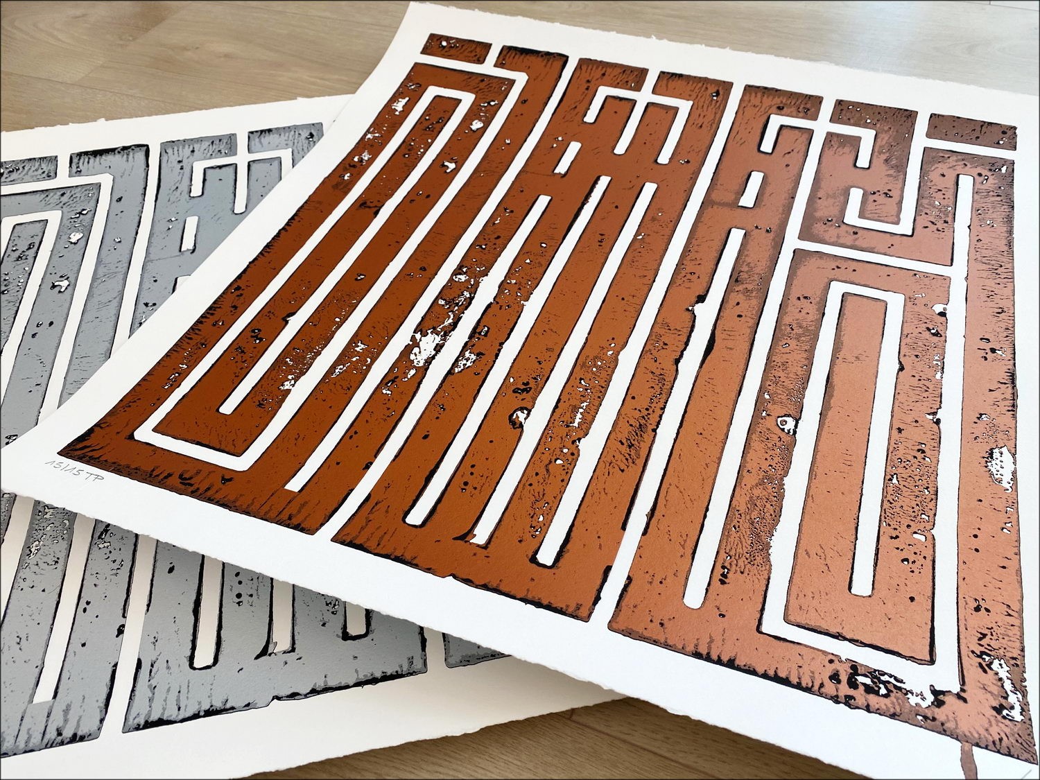 Comprare, L'ATLAS Solo un altro sigillo, serigrafia originale in argento 2020