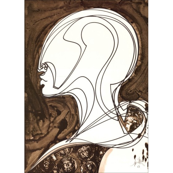 Raymond Moretti-Komposition 03 Original-Lithographie kaufen 