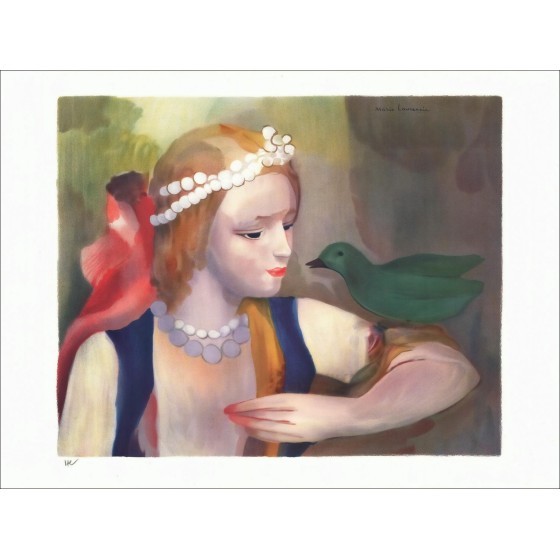 Marie Laurencin - het meisje en de vogel | Galerij 125