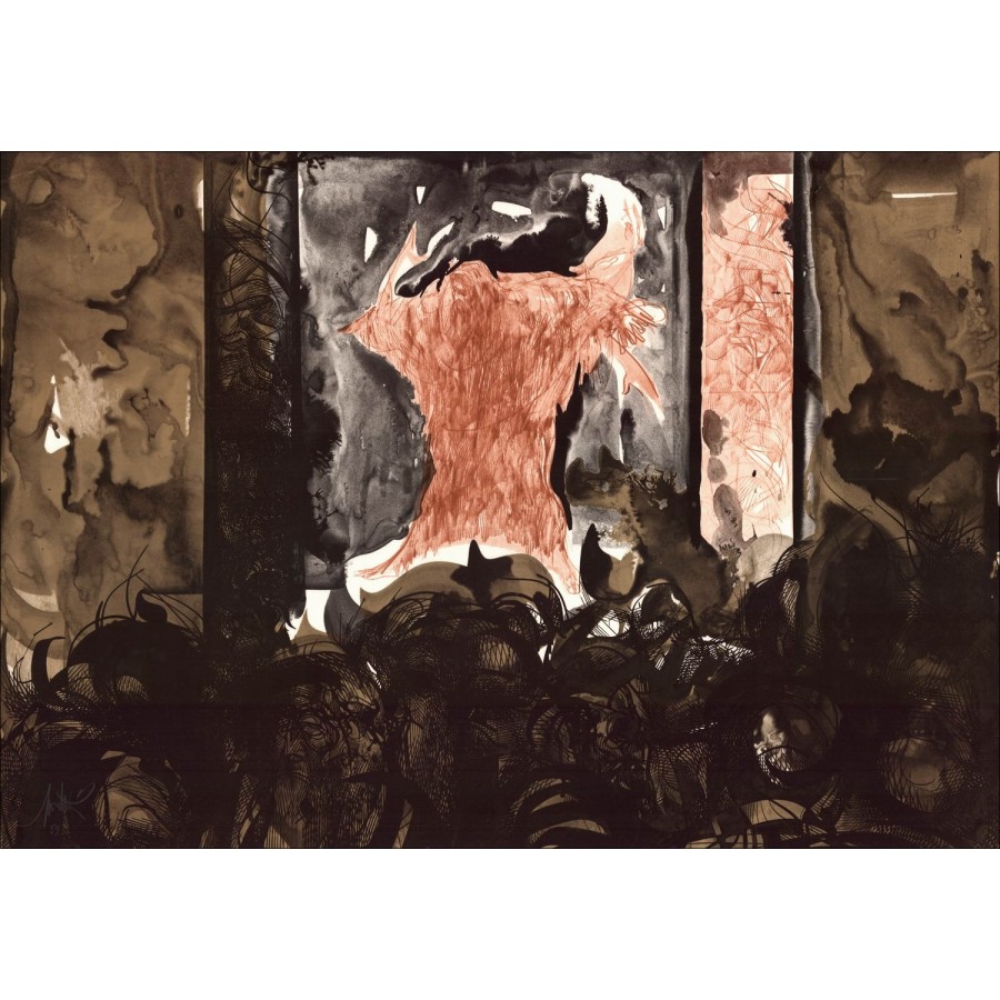 Kauf Original Lithographie Raymond Moretti Zusammensetzung 08