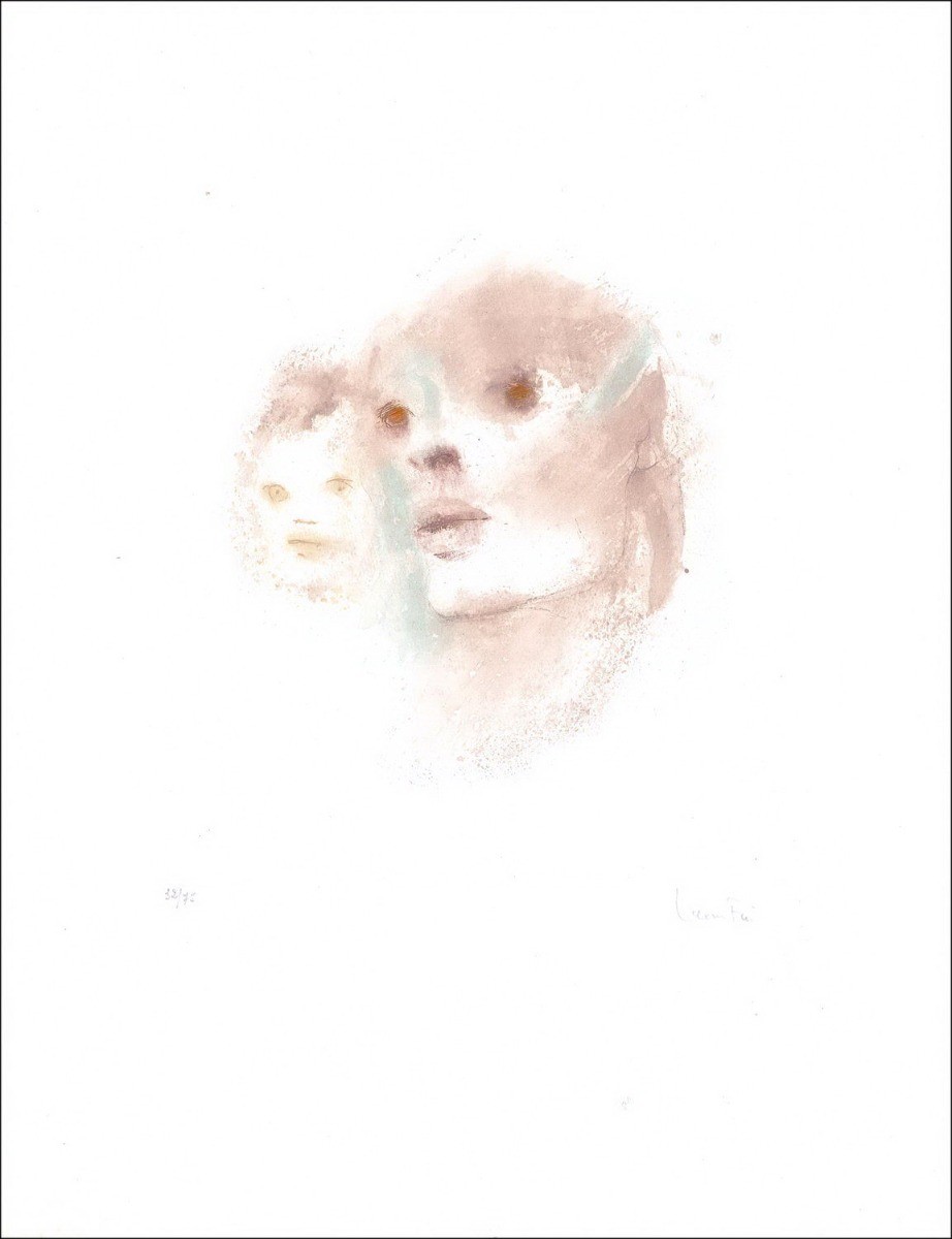 Compre dos caras grabado original de Leonor termine 