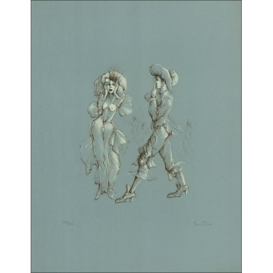 Acquista Leonor Couple finire Litografia originale 