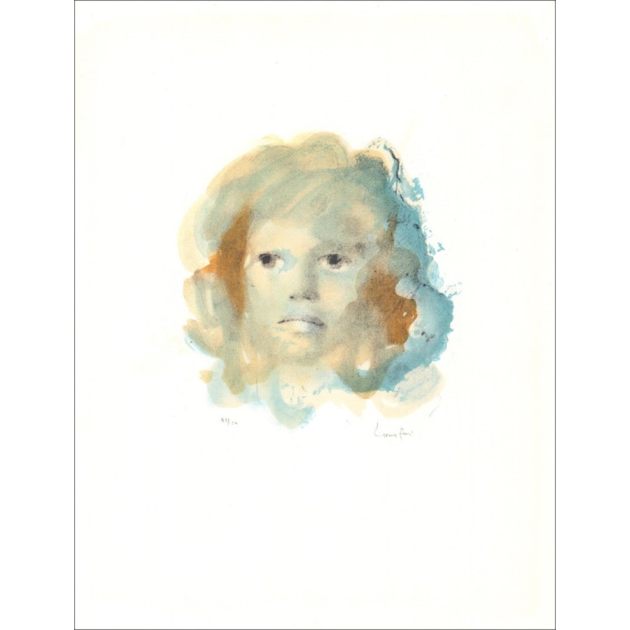 Comprar litografía original de Leonor Terminación Retrato de mujer