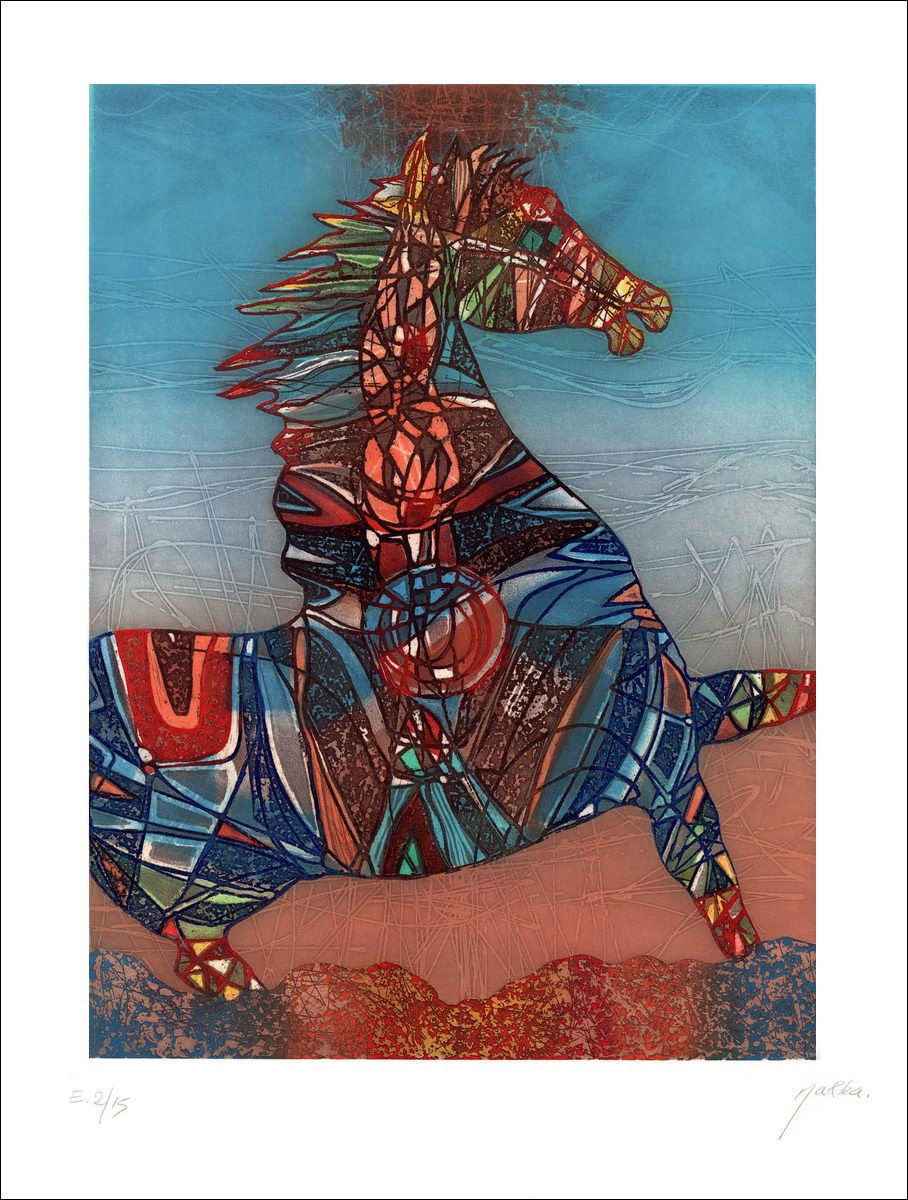 MARKA - Grabado original "El Caballo"