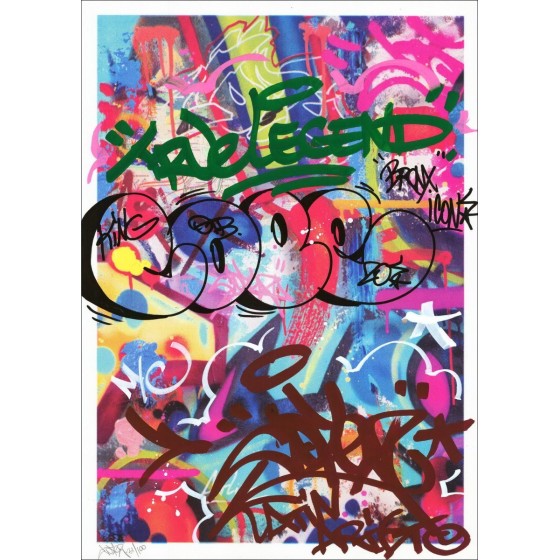 Comprar impresión mejorada con acrílico COPE2 - Icono de Bronx! No. 31/100