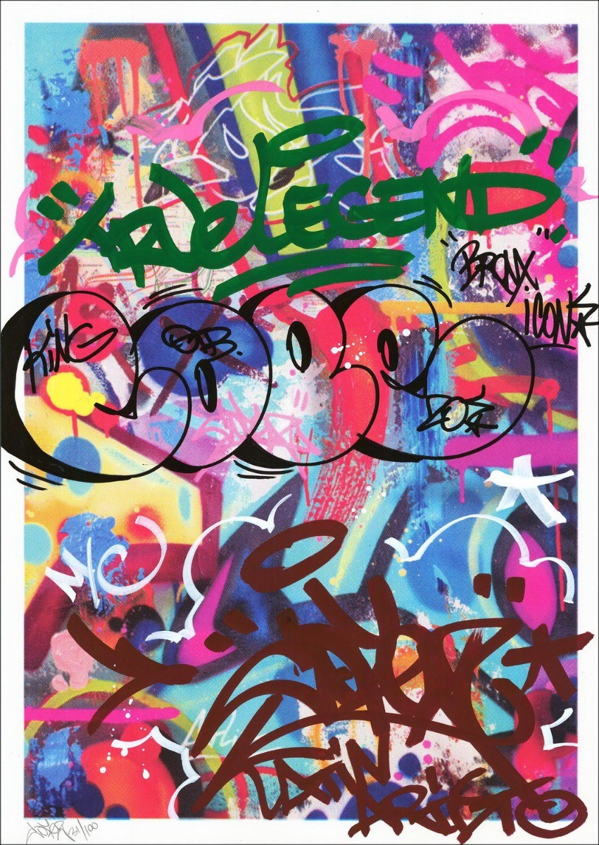 Comprar impresión mejorada con acrílico COPE2 - Icono de Bronx! No. 31/100