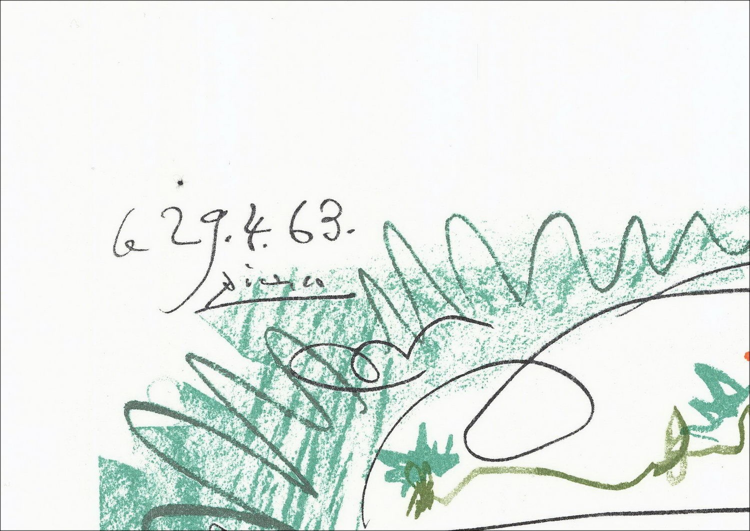 Picasso – Maternité, Femme et enfant | Lithographie 90x64 cm