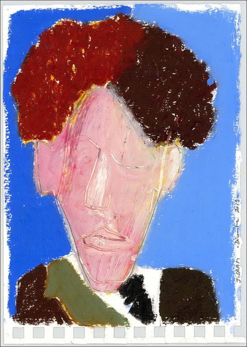 Jérôme SAAM - Original pastel drawing on "Jean Cocteau" paper 21x15cm