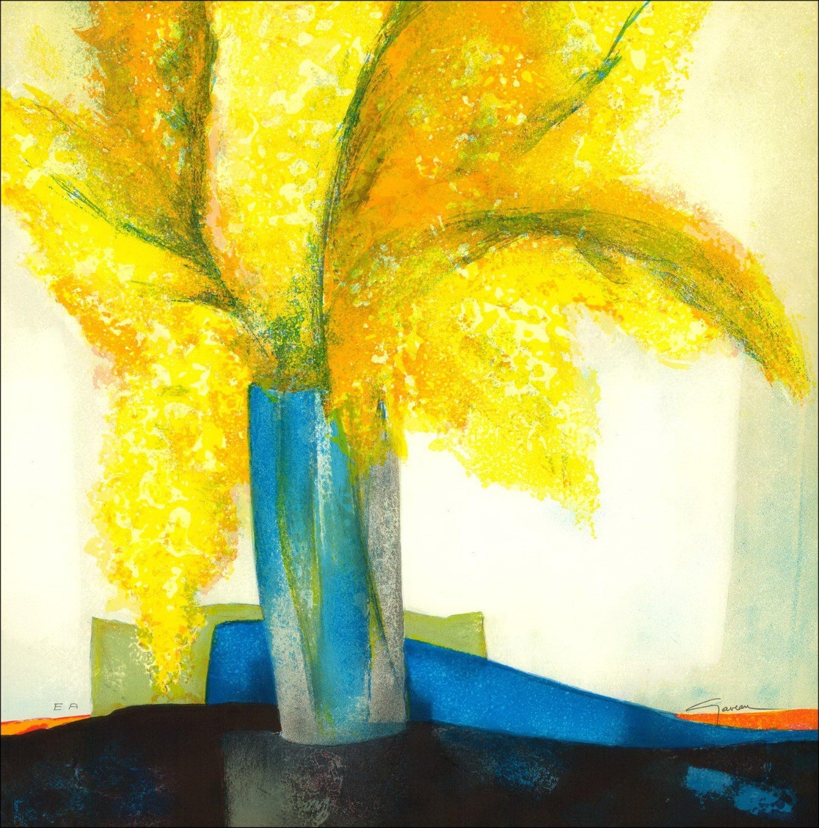 Comprar Litografía original Claude Gaveau Mimosas