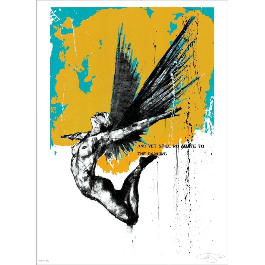 Evaluación y Síntesis de Guy Denning 2020, serigrafía firmada.