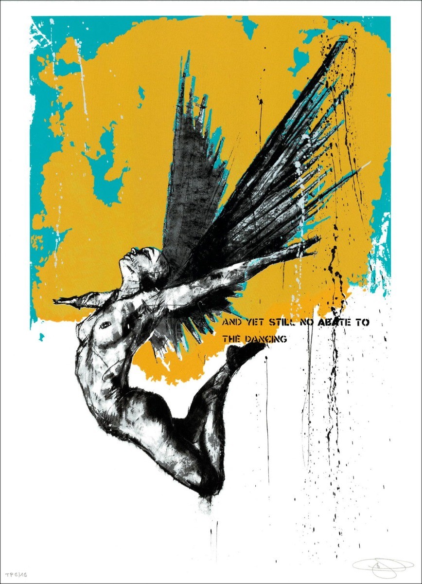 Evaluación y Síntesis de Guy Denning 2020, serigrafía firmada.