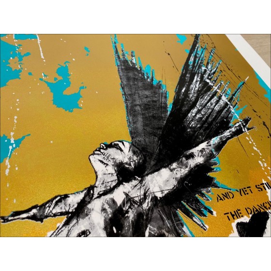 Evaluación y Síntesis de Guy Denning 2020, serigrafía firmada.