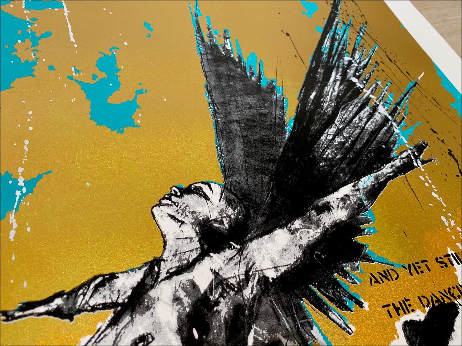 Valutazione e Sintesi di Guy Denning 2020, serigrafia firmata