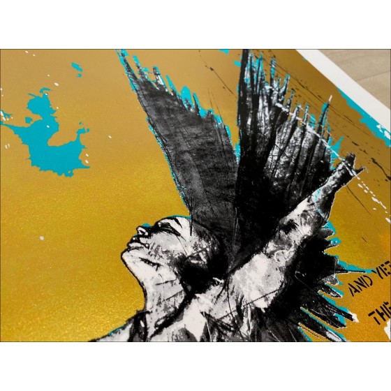 Valutazione e Sintesi di Guy Denning 2020, serigrafia firmata