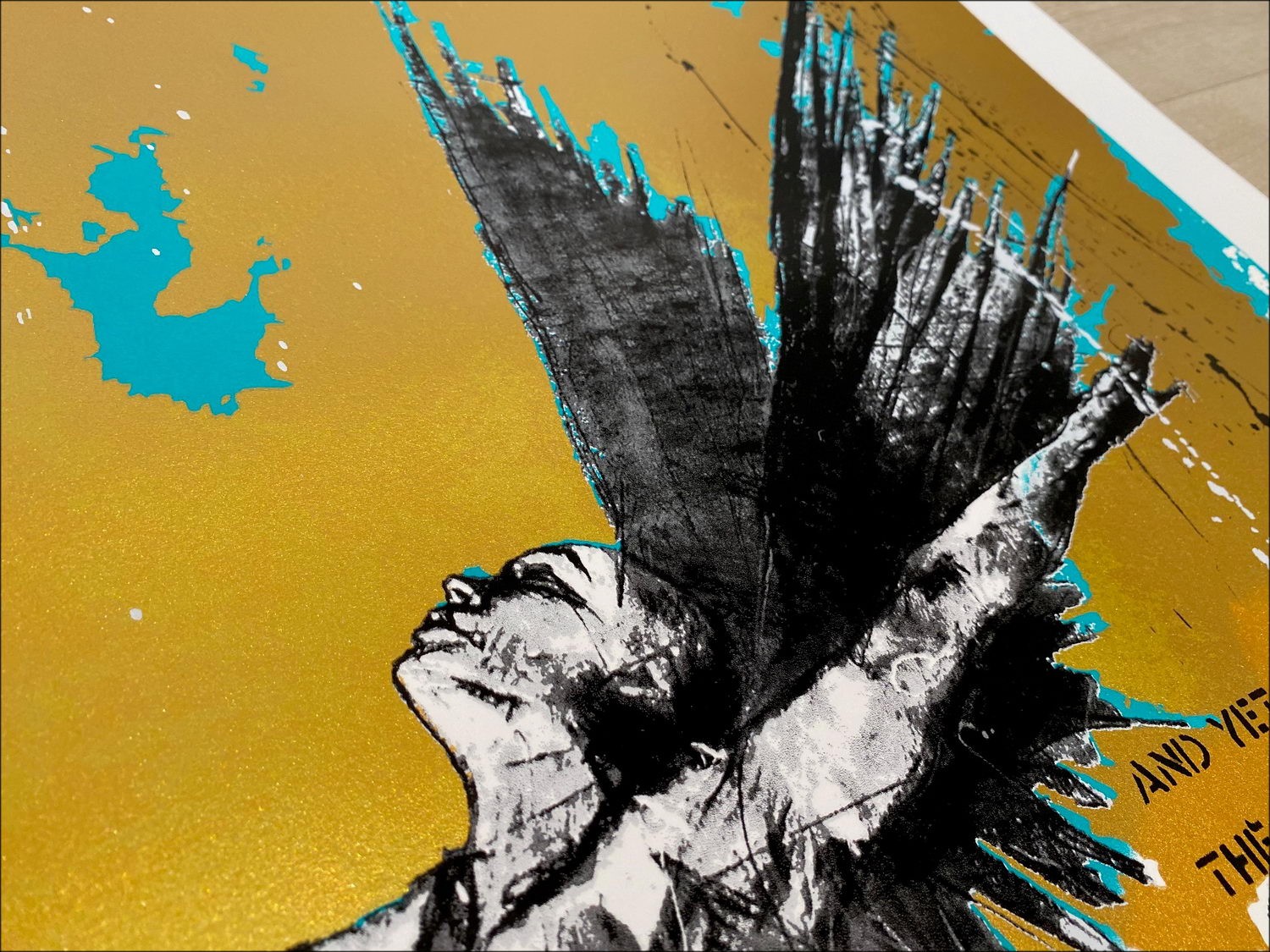 Evaluación y Síntesis de Guy Denning 2020, serigrafía firmada.