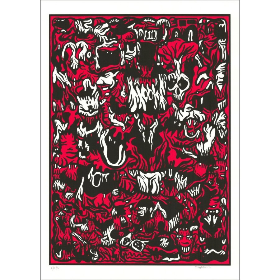 Fabien VERSCHAERE Buy Original Lithograph - Mister Castle