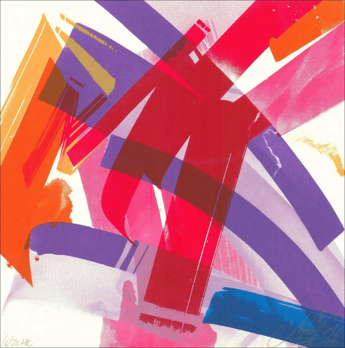Acheter sérigraphie originale MAD C - Composition