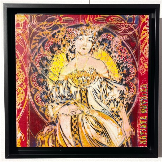 ARTISTE OUVRIER Kauf Malerei auf Leinwand - das Buch 30x30cm - 2021
