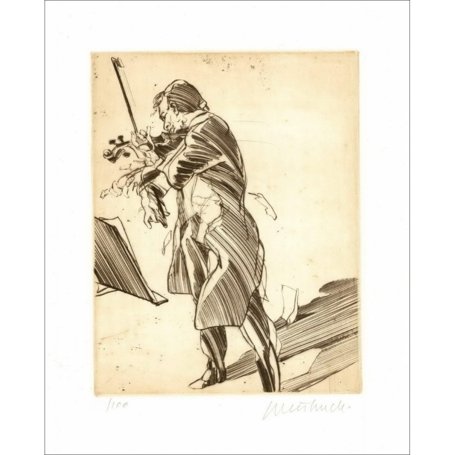 Buy The Torn Score Claude WEISBUCH Original Engraving