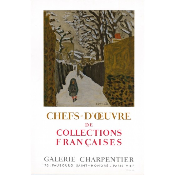 Pierre Bonnard - Litografia "Charpentier Gallery, Paris" 75x51cm - 1962
