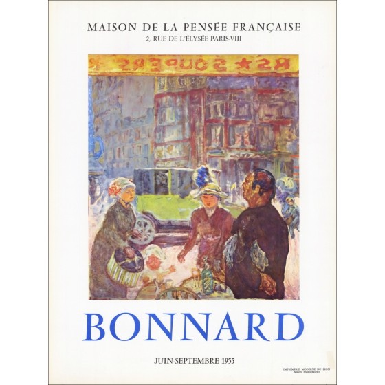 Pierre Bonnard - Lithosche "Maison de La Dacht Frans" 67x51cm - 1962