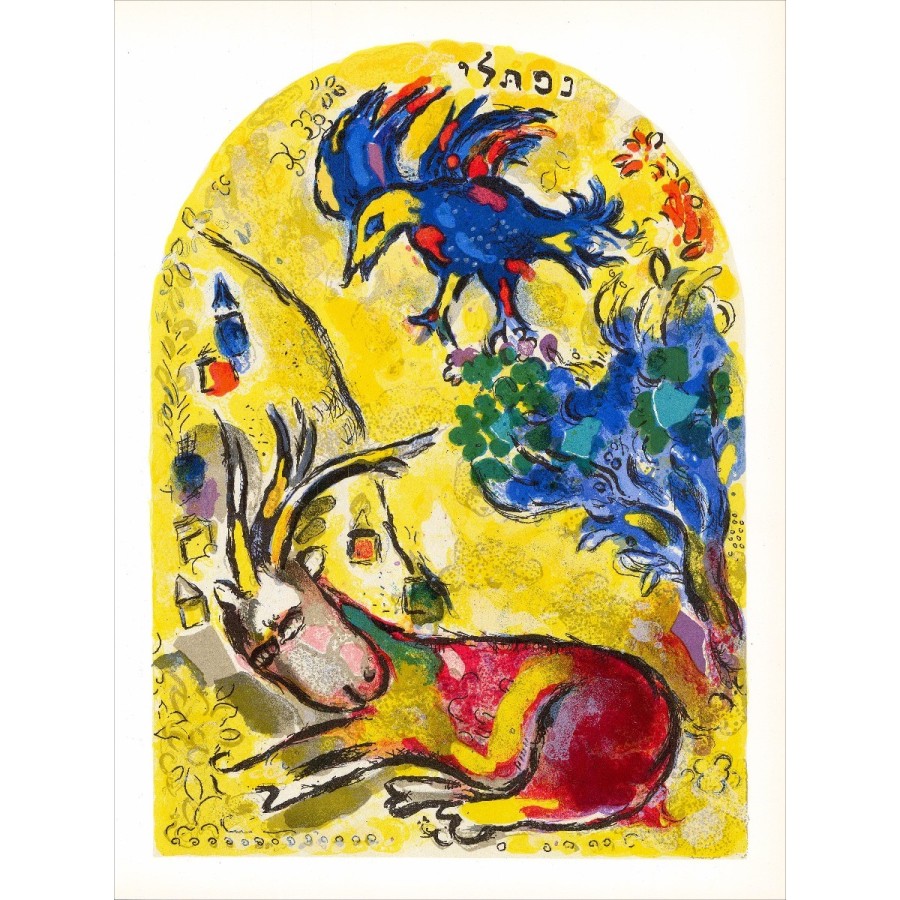 Achat Lithographie Marc CHAGALL  Nephtali 1962 Draeger Frères