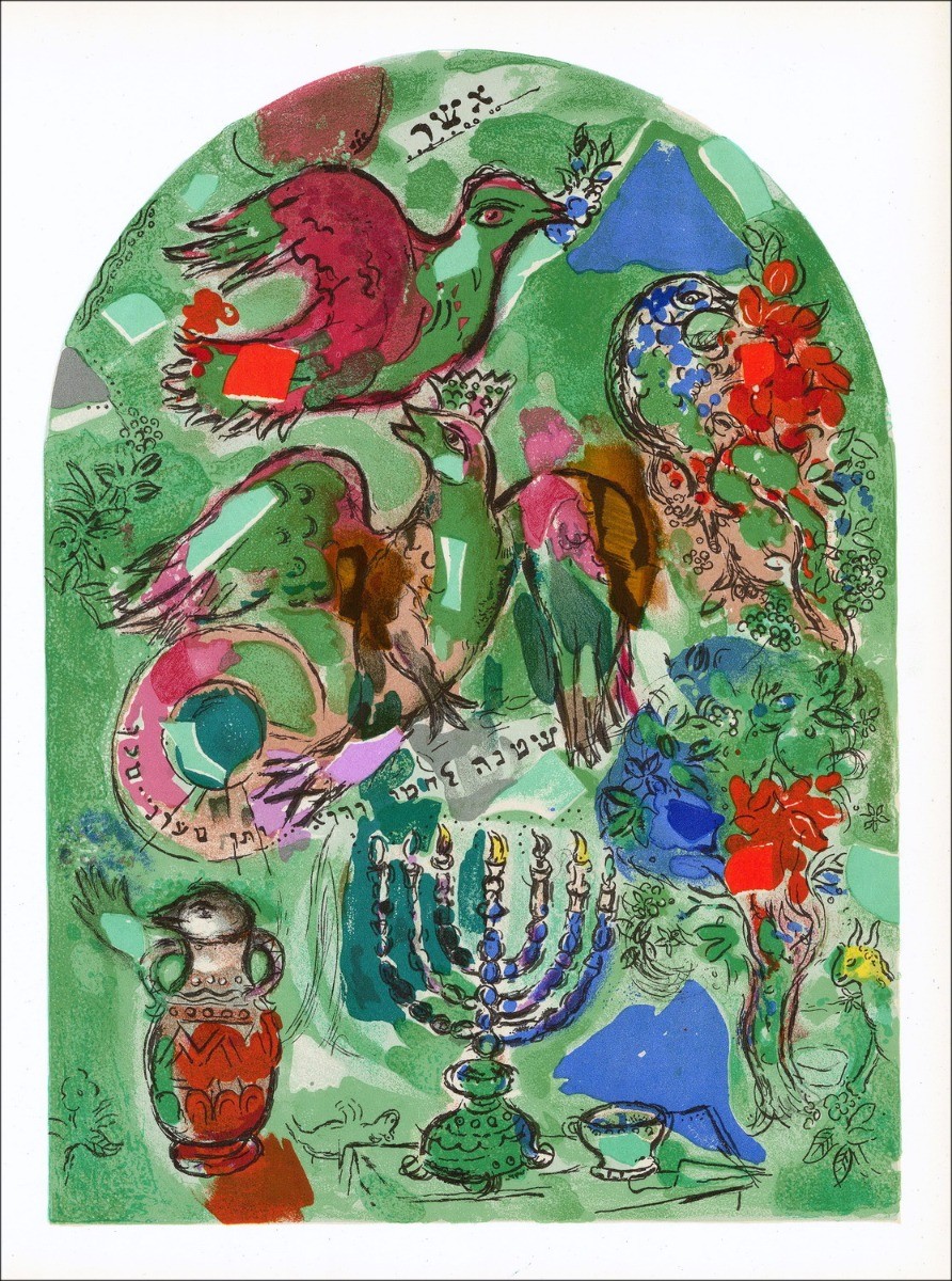Marc Chagall - Ascher 1962