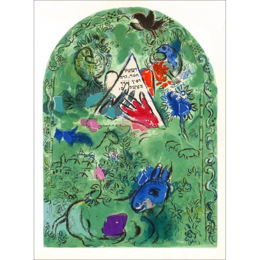 Buy Lithograph Marc CHAGALL Issachar 1962 Draeger Frères
