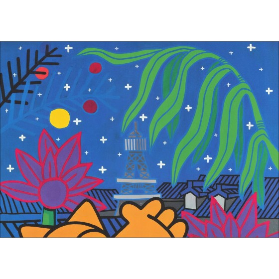 ➤ Rousseau di notte M.Chat Programma schermo originale 2021