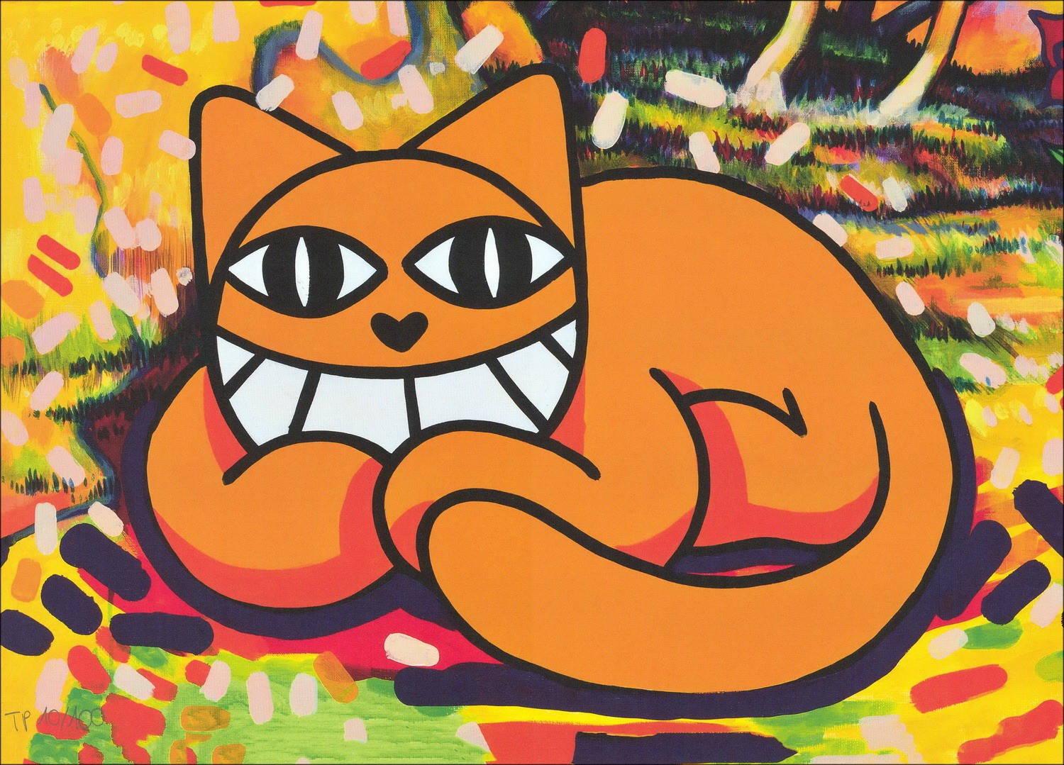 M.CHAT (Thoma Vuille) - Estacle Braque 1906, serigrafia firmata