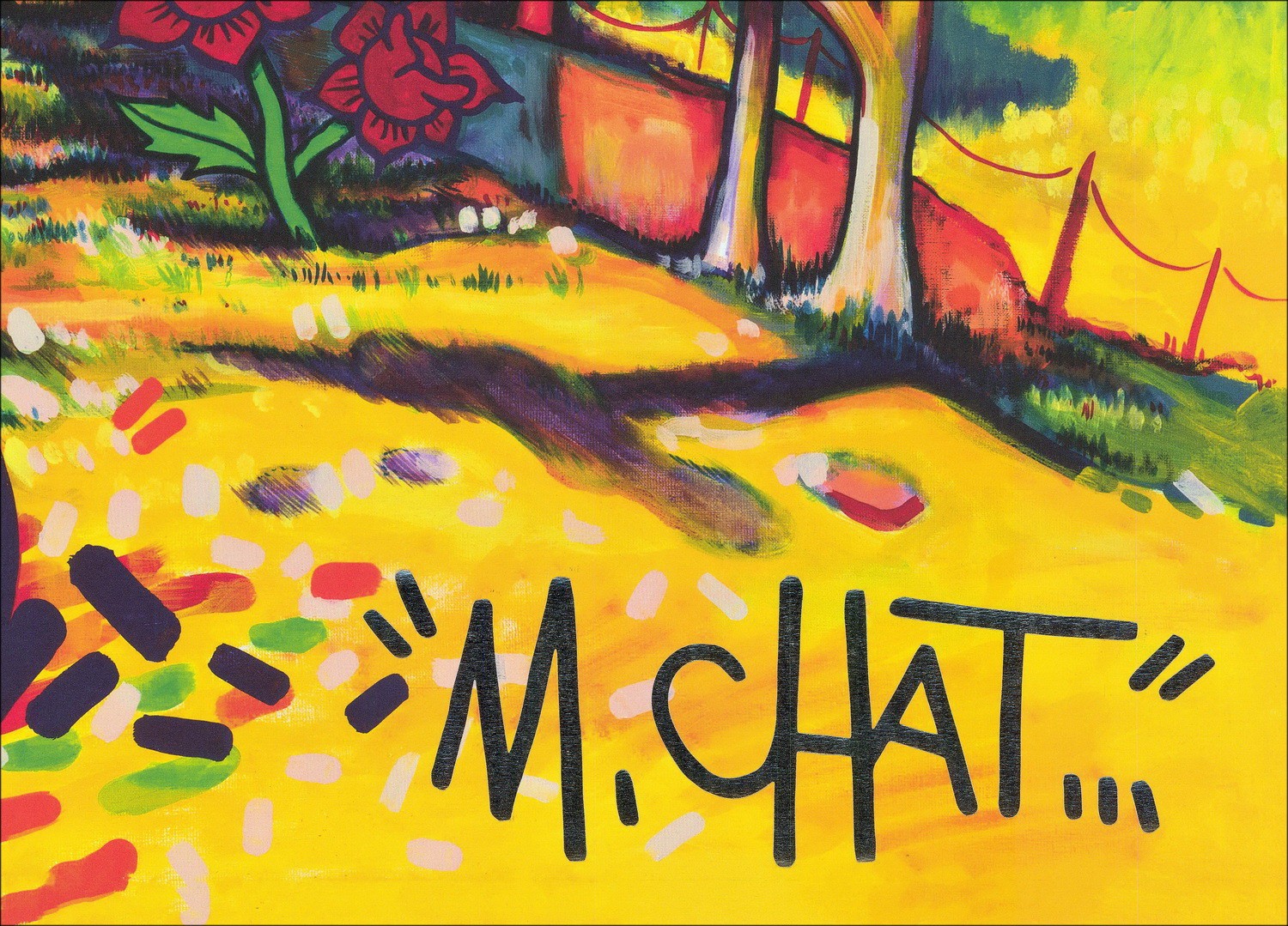 M.CHAT (Thoma Vuille) - Eastacle Braque 1906, signierter Siebdruck
