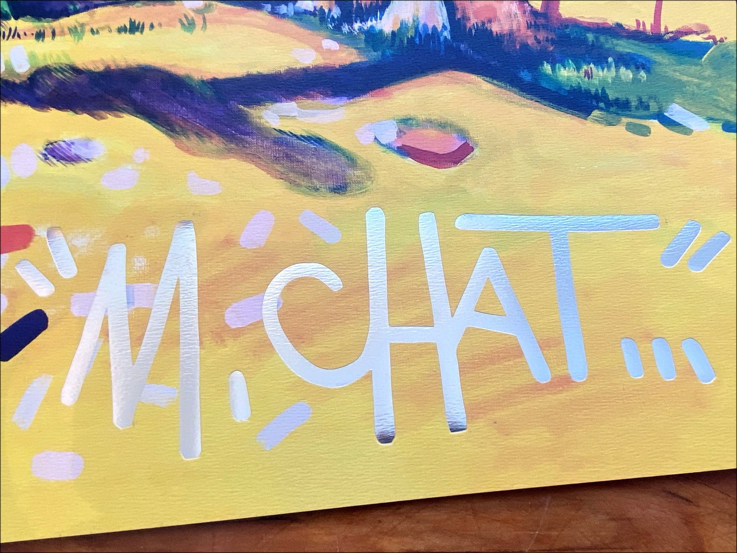 M.CHAT (Thoma Vuille) - Estacle Braque 1906, Signed screen printing