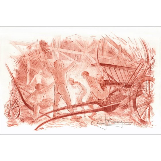 Raymond CARRANCE "In de schuur