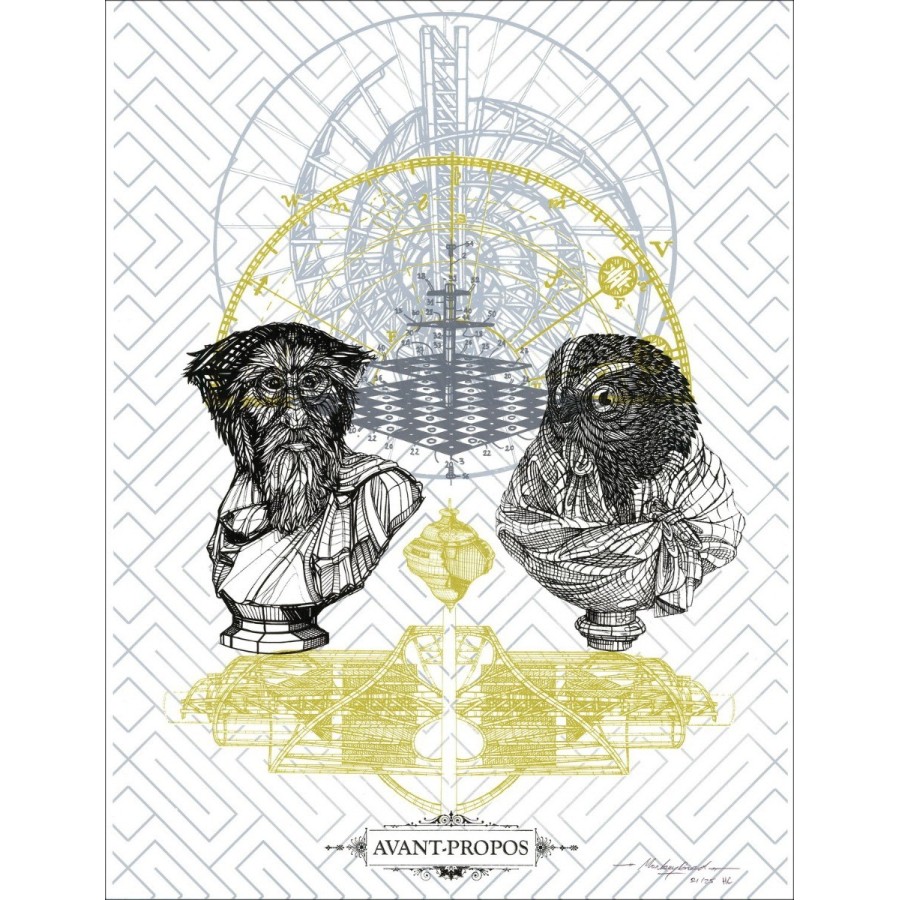 Buy Monkeybird Original Screen Print-Before