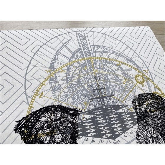 Kaufen Sie Monkeybird Original Screen Print - vorher