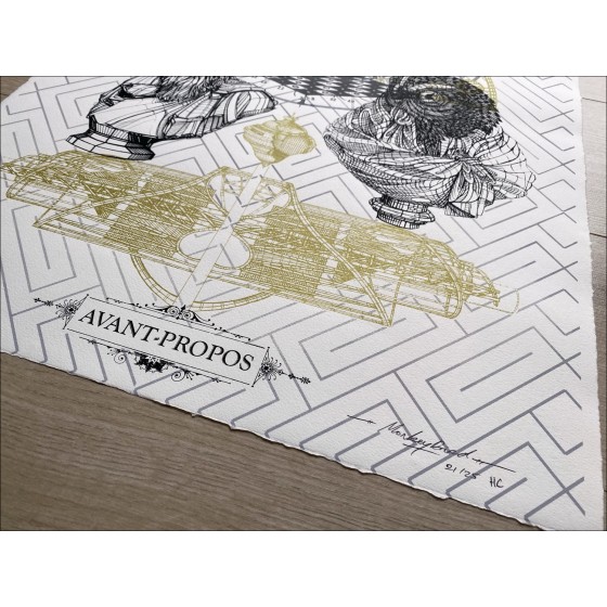 Kaufen Sie Monkeybird Original Screen Print - vorher