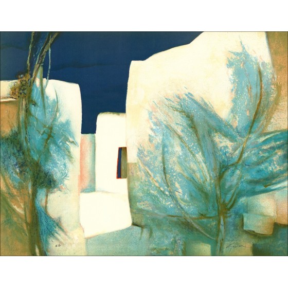 Comprar Casas Mediterráneas Claude Gaveau Litografía Original