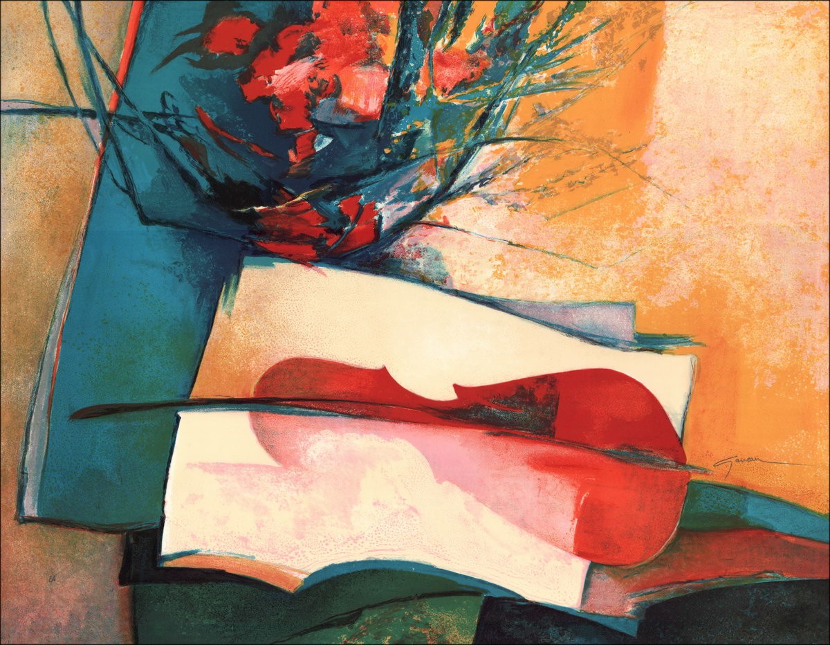 Kaufen Sie Claude Gaveau Original-Lithographie noch Lithographie in Violine