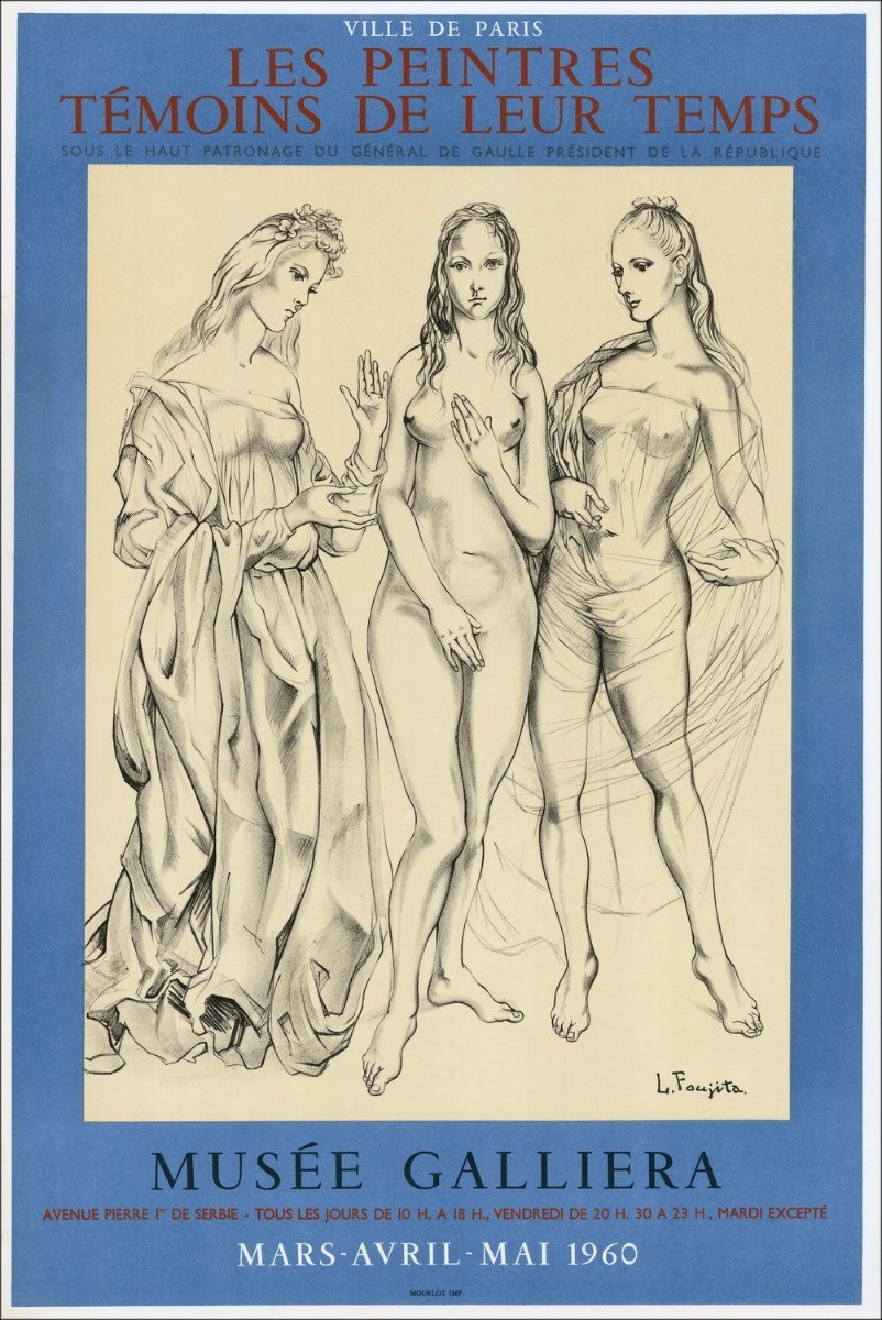 Leonard Foujita - Ausstellung Galliera 1960 | Galerie 125