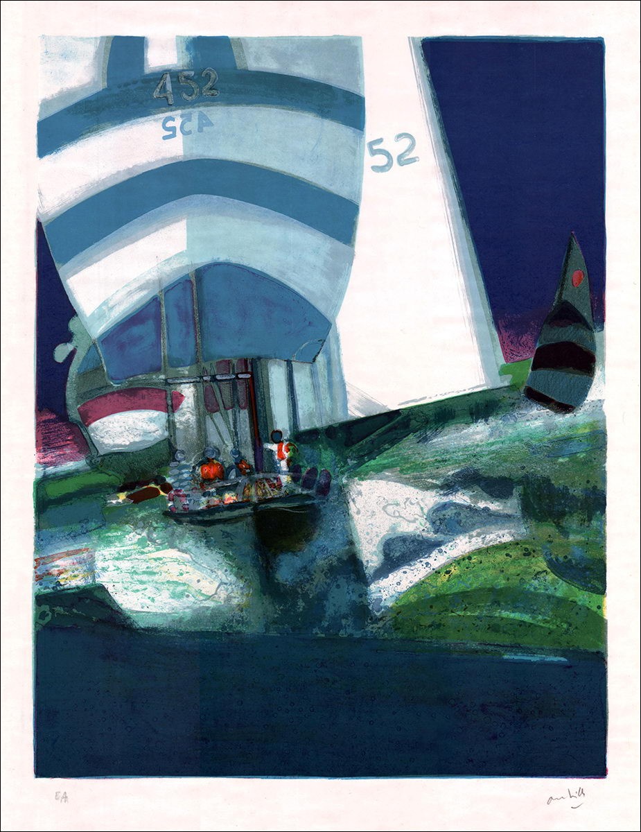 Comprar Sailboat Paul Ambille Litografía original 