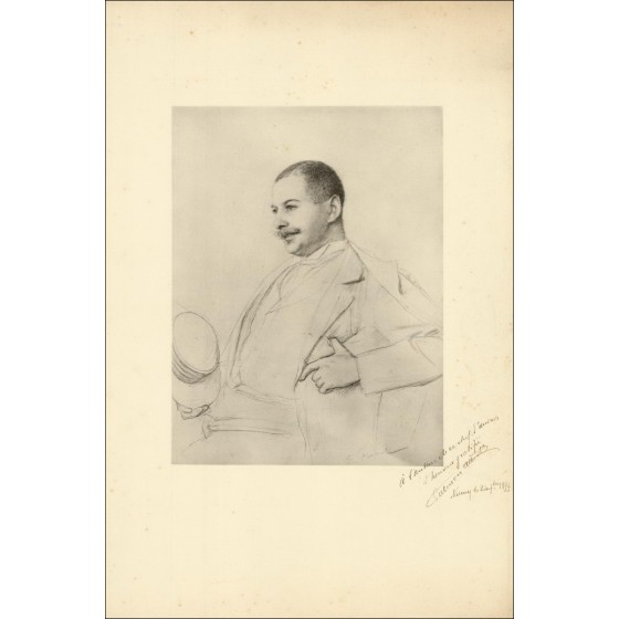 Koop Lithography Advocaat Albert Salmon in Nancy door Franke Émile