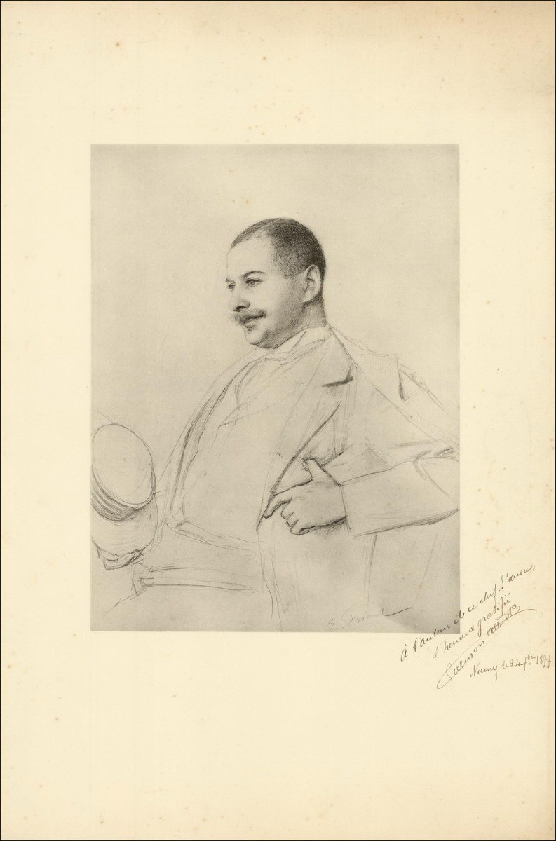 Kaufen Sie Lithographie Anwalt Albert Lachs in Nancy von FRIANT Émile
