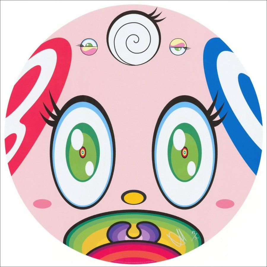 Ricerca serigrafia MURAKAMI Takashi - Siamo il piano joculare 5 - Ø 50 cm - 2018