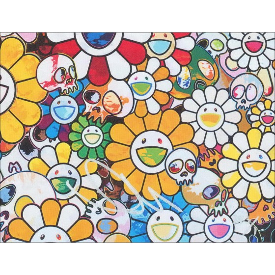 Acheter MURAKAMI Takashi Skulls and flowers Sérigraphie 2013