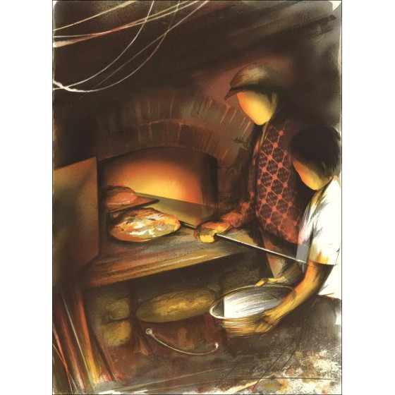 Buy The Baker Raymond POULET Original Lithograph 1984